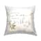Stupell Industries Mother's Day Floral Phrase Decorative Printed Throw Pillow